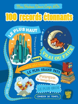 cover image of 100 records étonnants